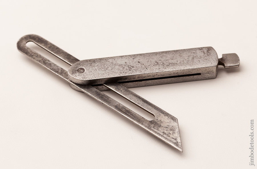 Six inch ST. JOHNSBURY Bevel Square GOOD+