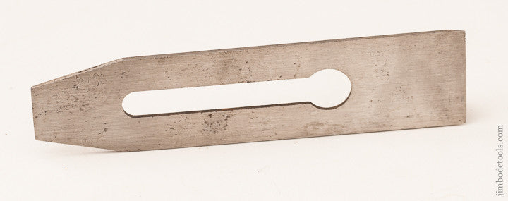 STANLEY NO. 1 Plane Iron Q Logo - Circa 1892-1907 