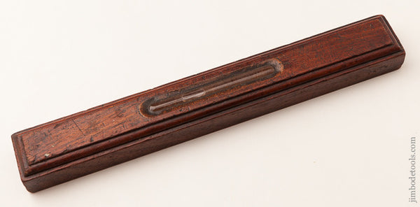 9 3/8 inch Mahogany Level