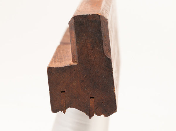 Minty 18th Century 2 1/8 inch Wide Beech Crispy Complex Molding Plane by I. SLEEPER 