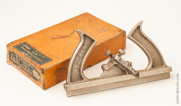 Near Mint! STANLEY No. 148 Tongue and Groove Match Plane in its Original Box 