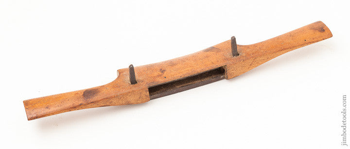 10 1/4 inch long Wooden Spoke Shave with 2 5/8 inch Edge