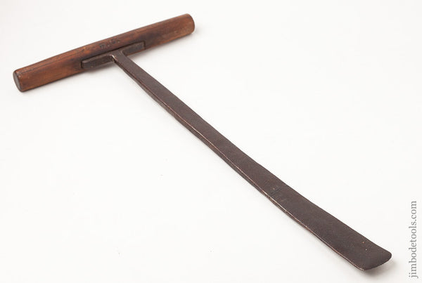Hand forged 22 inch Bark Spud 