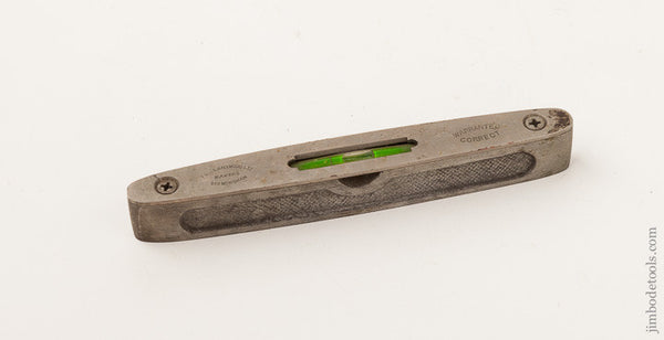 Rare SMALLWOOD No. 777P Six Inch Iron Level 