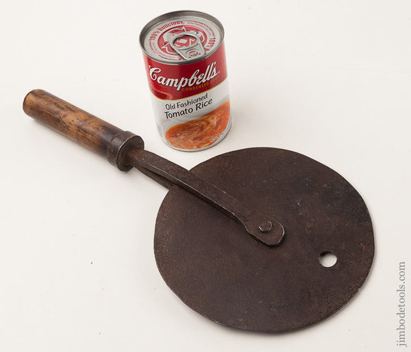Early Antique Tool Hand Forged Wheelwright's Traveler Measuring Tool 