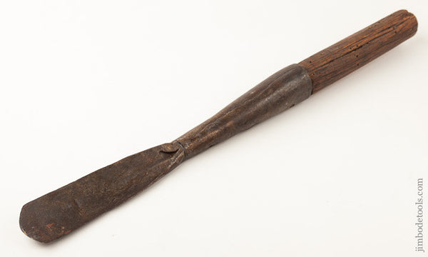 Early Hand forged 21 3/8 inch Bark Spud