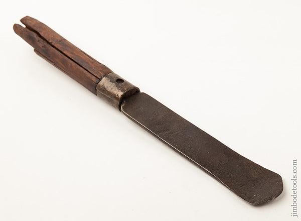 Early Hand forged 17 1/4 inch Bark Spud