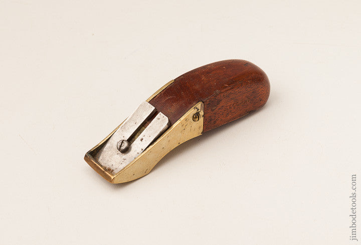1 1/4 X 5 1/4 inch Radiused and Compassed Tail Handled Violinmaker's Plane 