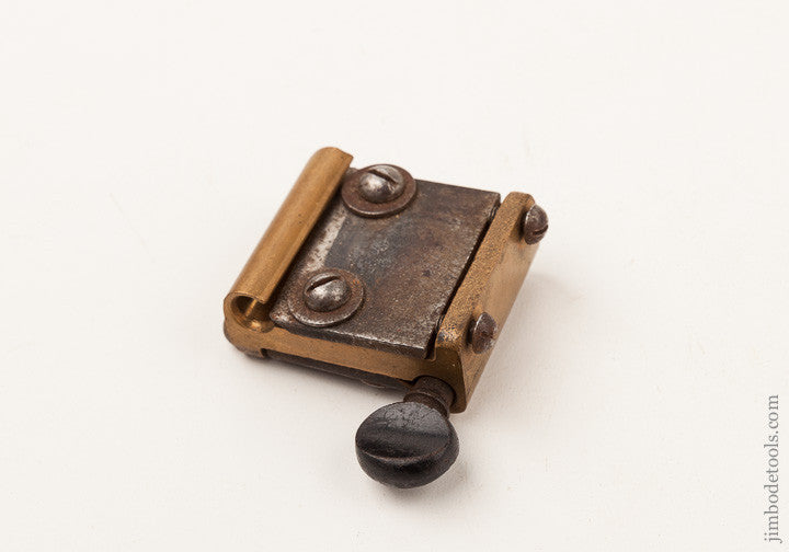 Early Brass Violinmaker's Peg Shave 