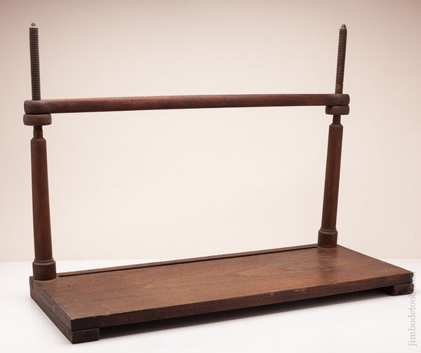 RARE and Early Bookbinder's Sewing Frame 