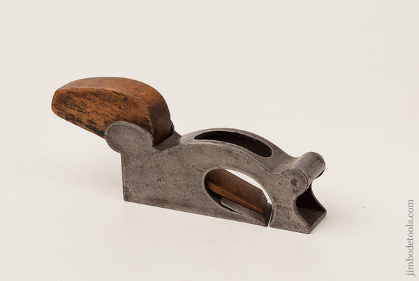 1 1/4 x 5 1/4 inch Iron and Chestnut Skewed Infill Shoulder Plane   