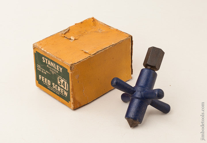STANLEY No. 541 Feed Screw MINT in Original Box