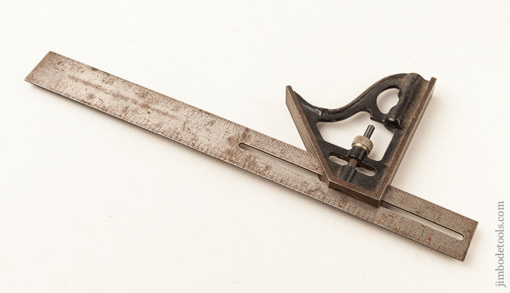 Combination Head on 12 inch STANLEY No. 1221 Scale 