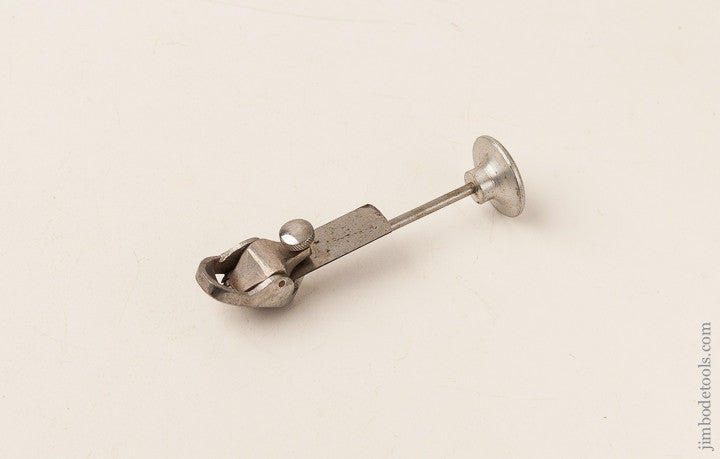 1 1/4 x 5/8 inch Round Bottom Tail Handled Violinmaker's Plane with Toothing Iron  