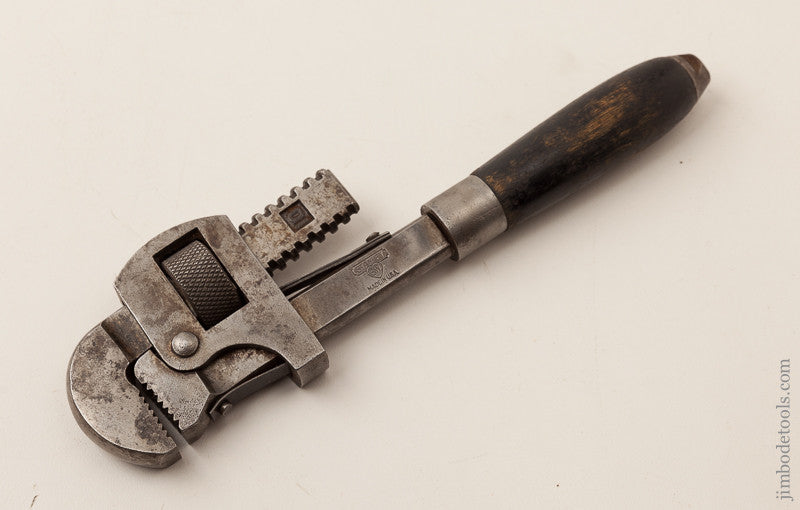 Rare STANLEY No. 10 Pipe Wrench SWEETHEART
