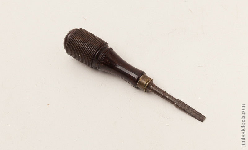 5 1/2 inch Rosewood Handled Gunsmith's Screwdriver 