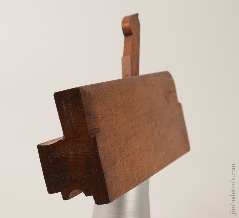 Extra Fine 8/8 inch Astragal Molding Plane by S.E. FARRAND NEWARK N.J. circa 1835-48