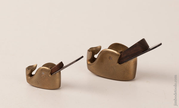 OTTNER BOTTNER Patented Brass Whale Violinmaker's Planes
