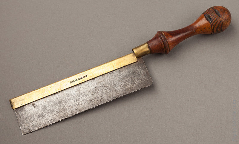 16 point 6 inch Rip FAGAN LONDON Brass Back Dovetail Saw 