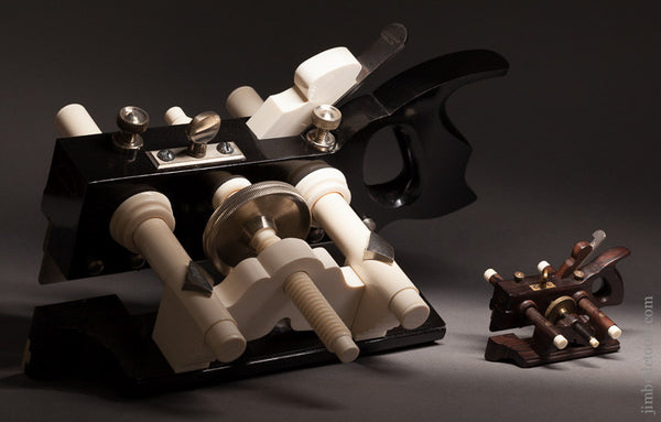 Miniature Rosewood SANDUSKY Center Wheel Plow Plane by PAUL HAMLER