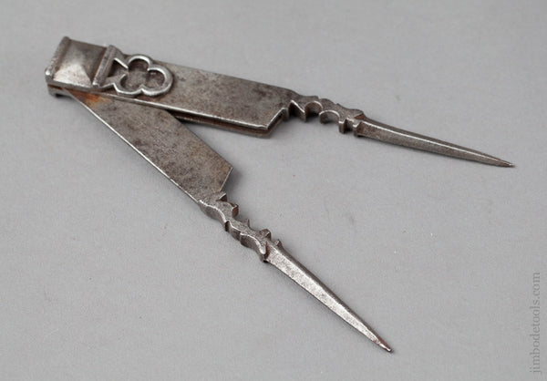 18th Century 6 inch French Armorer's Calipers 