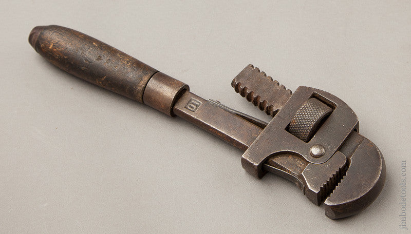 STANLEY No. 10 Adjustable Pipe Wrench SWEETHEART