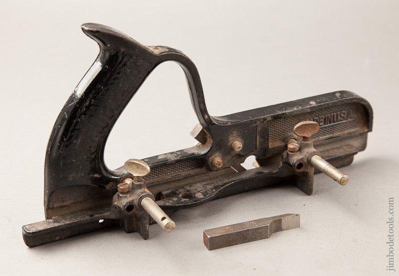 Fine STANLEY No. 248 Weather Stripping Plow Plane with 5/16 and 3/8 inch Irons