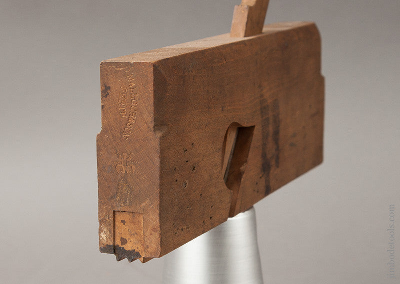 1/4 inch User Double Bead Moulding Plane by D. MALLOCH & SON PERTH circa 1878-1932 FINE 