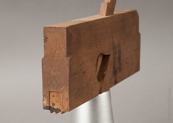 1/4 inch User Double Bead Moulding Plane by D. MALLOCH & SON PERTH circa 1878-1932 FINE 