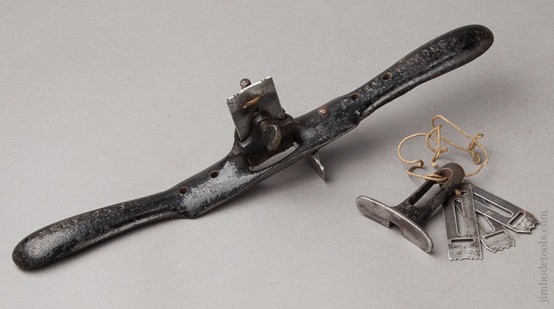 Rare! PRESTON Patent Hand Reeder & Moulding Tool with 4 Cutters, 8 Profiles, and 2 Fences!