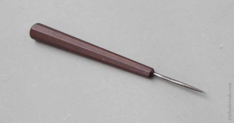 Miniature 4 3/4 inch Rosewood Handled Bird Cage Awl 