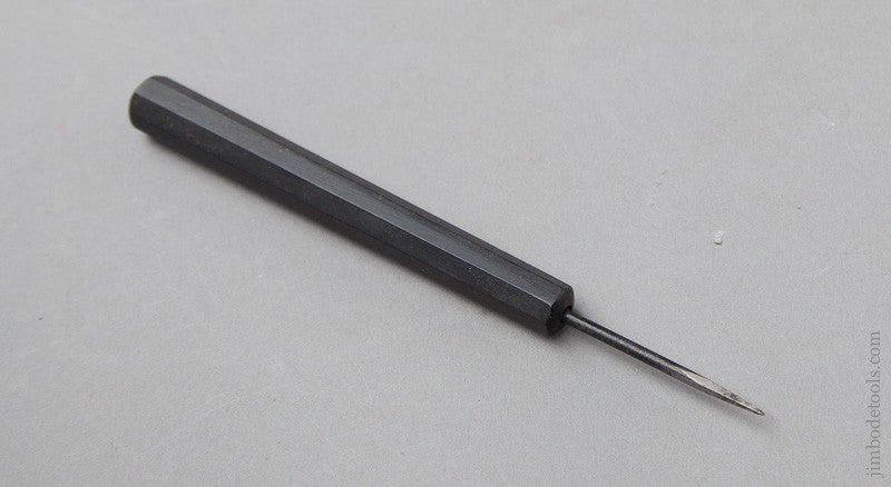  Miniature 4 3/4 inch Ebony-Handled Bird Cage Awl 