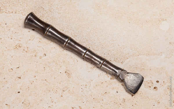  Rare & Fancy 4 x 5/8 inch Iron Buttonhole Chisel 