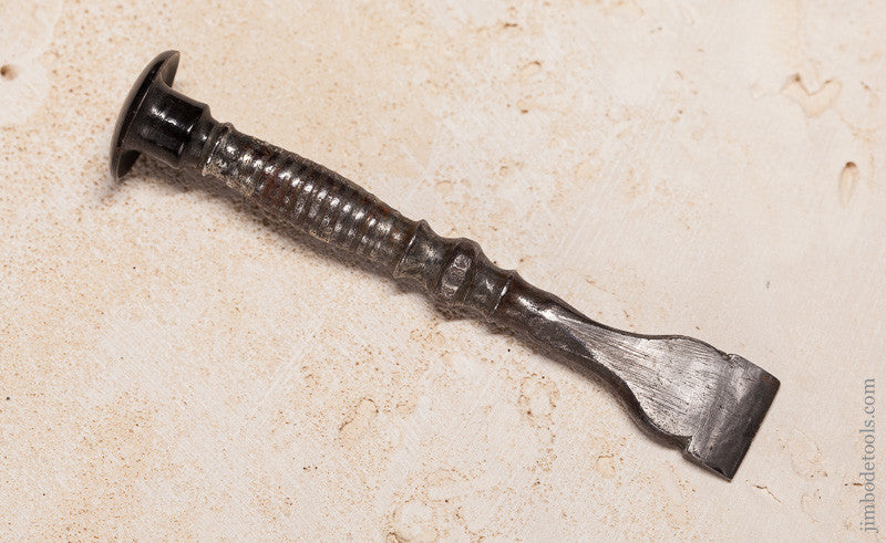  Fancy 3 3/4 inch Iron Buttonhole Chisel 
