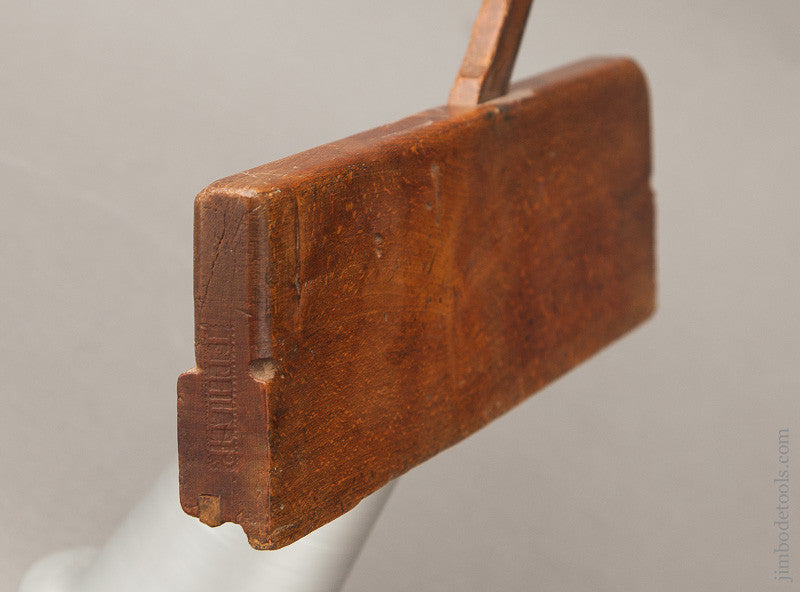 10 1/8 inch Molding Plane by T. PHILLIPS Pennsylvania circa 1790-1815 GOOD+