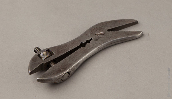  Awesome and Rare! Five inch STANLEY TRIPLET Adjustable Wrench 