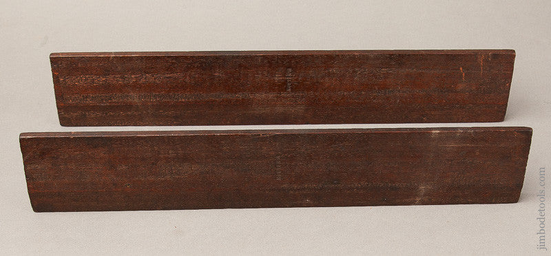 15 inch Mahogany Winding Sticks 