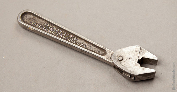  Fine Six inch COCHRAN May 2, 1916 Patent SPEEDNUT Swivel Head Wrench 