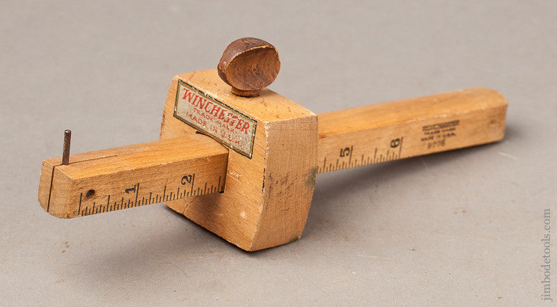  Rare! WINCHESTER No. 9775 Beech 8 1/2 inch Marking Gauge Scribe 