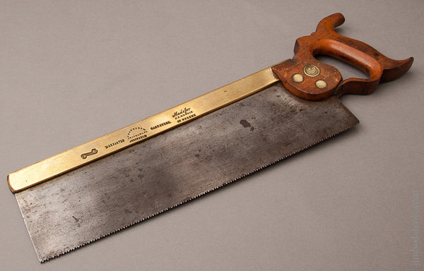 11 point 14 inch Rip CROWNSMAN Brass Back Saw 