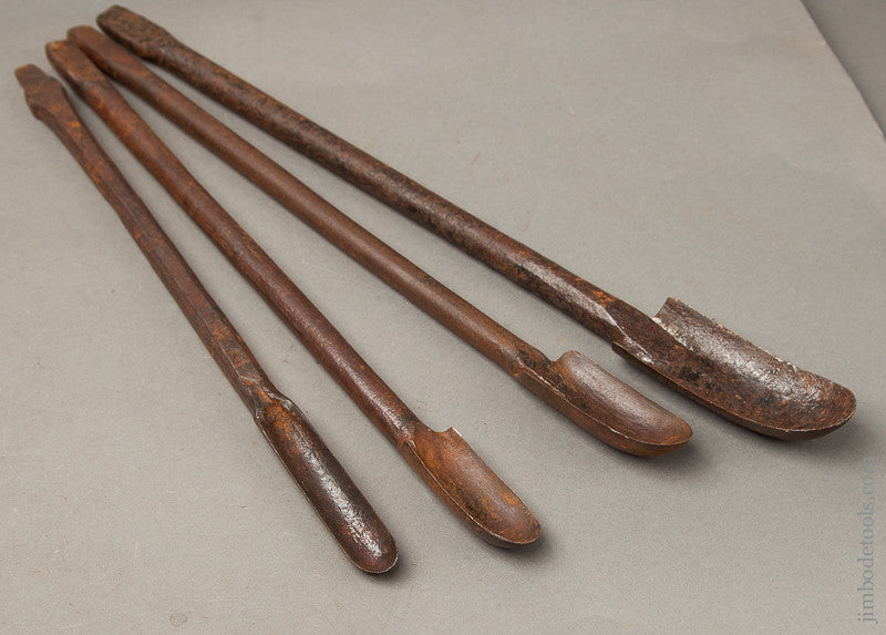 18th Century Set of Four Spoon Bits