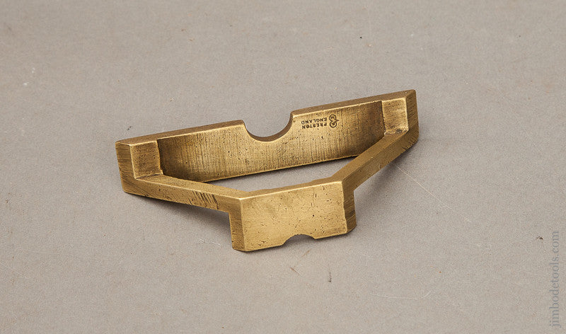 4 1/4 x 1 1/2 inch PRESTON Brass Mitre Template