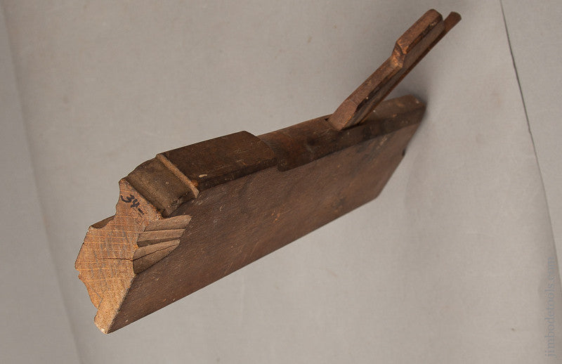 Crisp Ogee Molding Plane by PETER DUESING ANHOLT circa 1830-1927