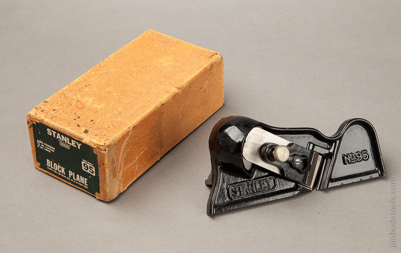 STANLEY NO. 95 Block Plane MINT in Original Box 
