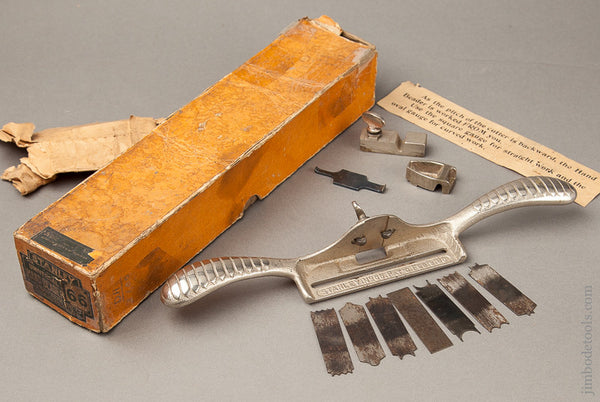 100% Complete STANLEY No. 66 Universal Hand Beader MINT in Original Box 