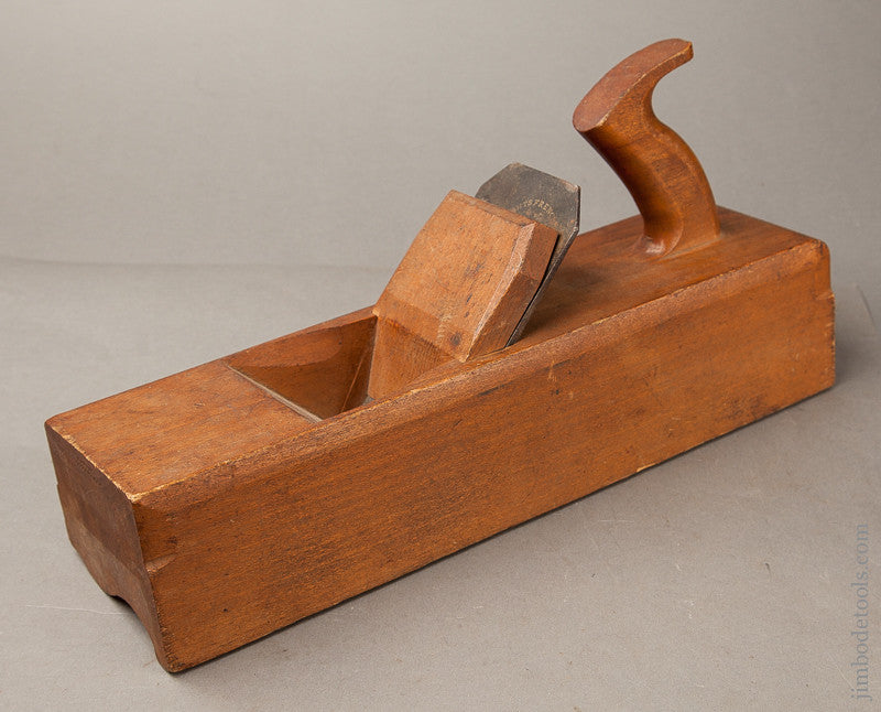 Near Mint! 4 inch Wide Crown Moulding Plane by M. CRANNELL ALBANY circa 1843-78 