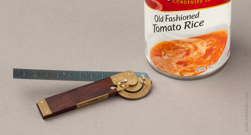 Magnificent! Miniature Four inch FISHER June 23, 1868 Patent Bevel by PAUL HAMLER 