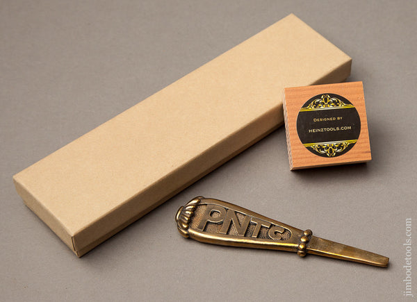  2014 Limited Edition PNTC 4 7/8 inch Brass Screwdriver Favor MINT in its Original Box 