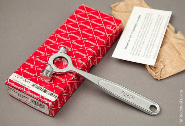 STARRETT No. 815 Toolmaker's Hammer MINT in Original Box