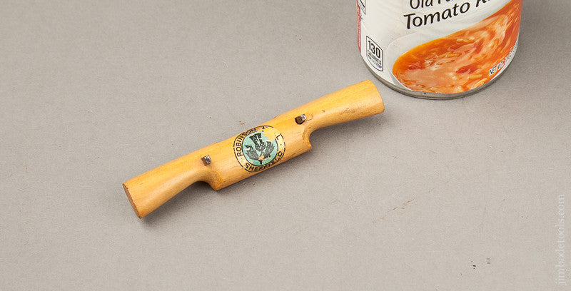  Miniature Boxwood Spokeshave with Decal By ROBINSON HALL